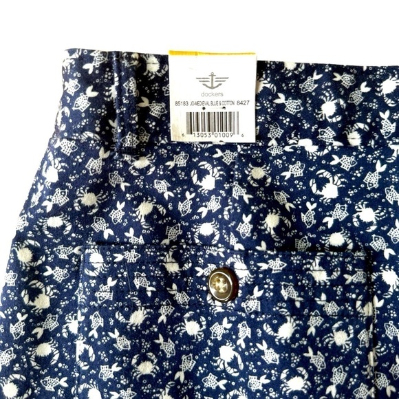 Dockers Nautical Preppy Every Day Skooter Skort, Size 10 - Picture 5 of 8